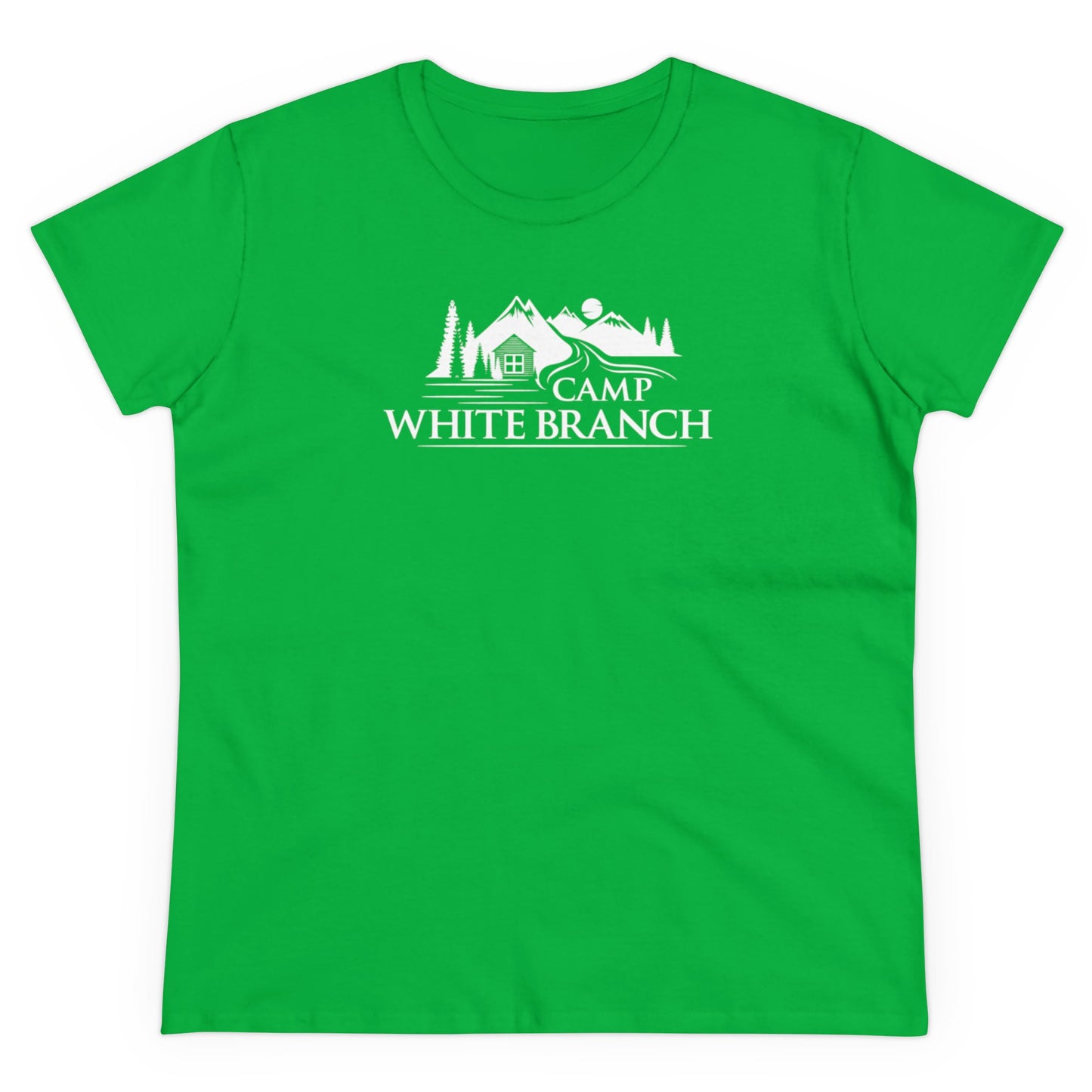 Camp White Branch Women's Midweight Cotton Tee