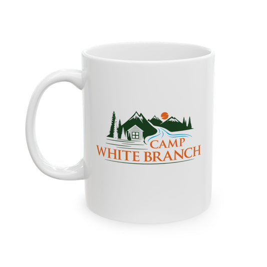 *Camp White Branch Ceramic Mug 11oz