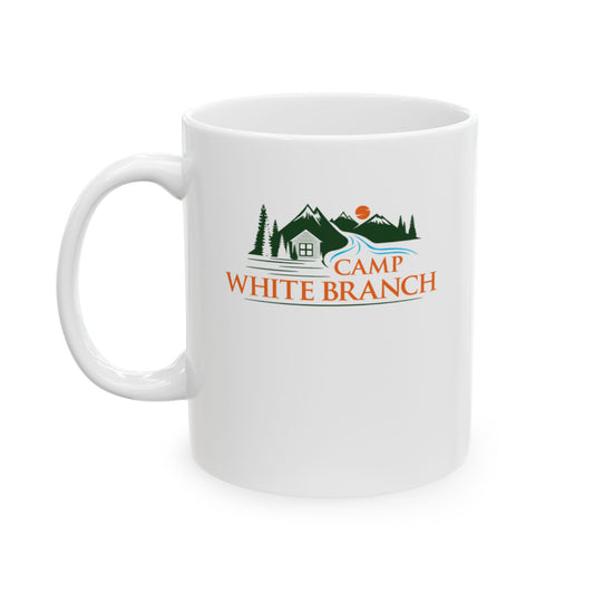 *Camp White Branch Ceramic Mug 11oz